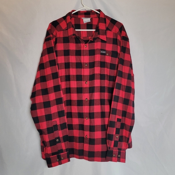 Columbia Other - Columbia Buffalo Plaid Men's Flannel Size XXL LIKE NEW